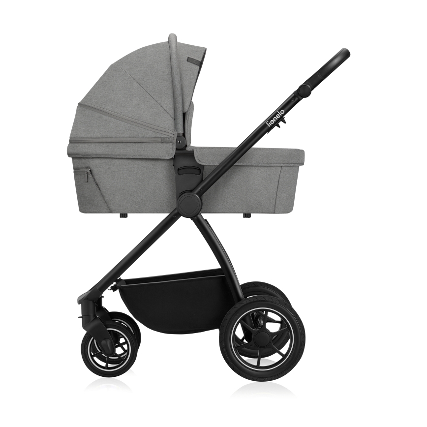 Lionelo MERIL 2-in-1 yhdistelmävaunut, Grey Stone