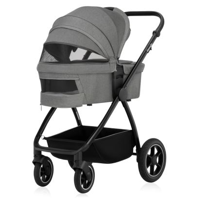 Lionelo MERIL 2-in-1 yhdistelmävaunut, Grey Stone
