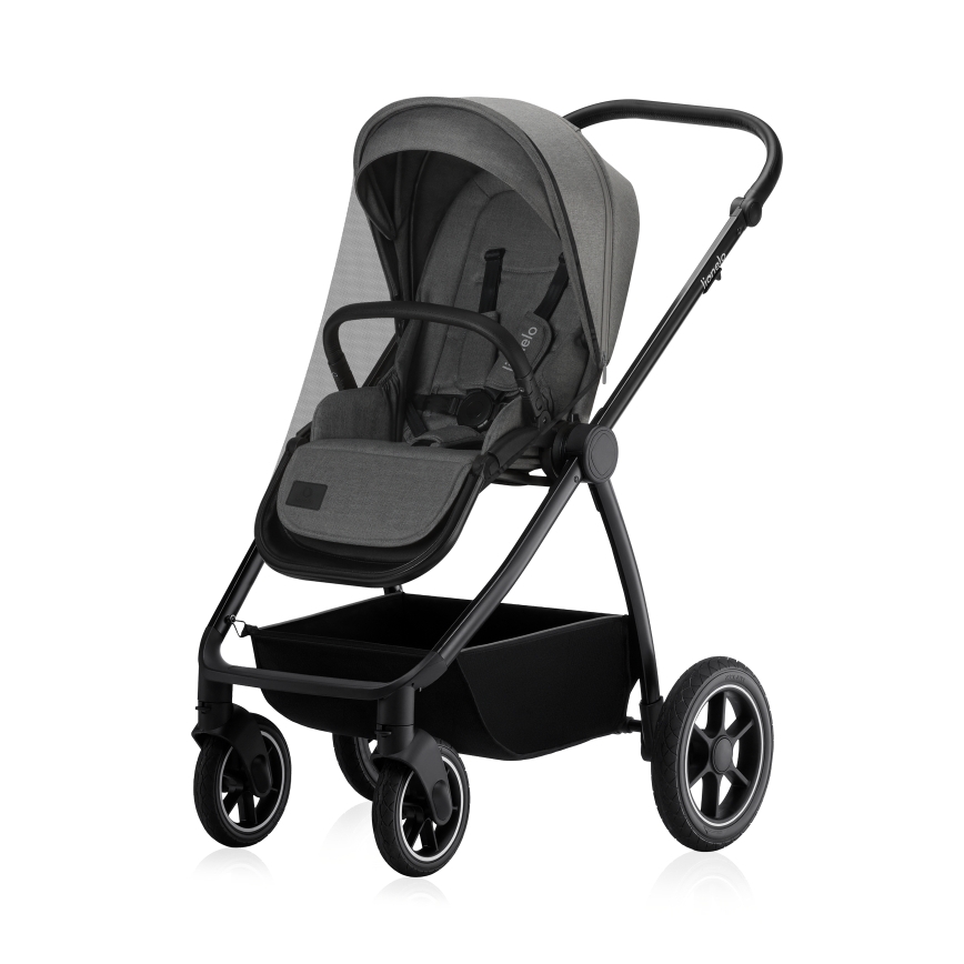 Lionelo MERIL 2-in-1 yhdistelmävaunut, Grey Stone