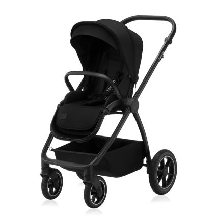 Lionelo - MERIL 3-in-1 yhdistelmävaunut Black Onyx