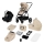 Lionelo - MERIL 3-in-1 yhdistelmävaunut, hiekansävyinen beige