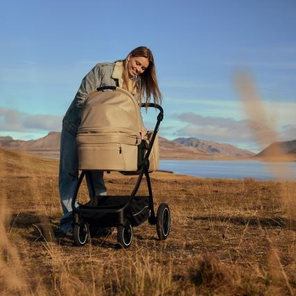 Lionelo - MERIL 3-in-1 yhdistelmävaunut, hiekansävyinen beige