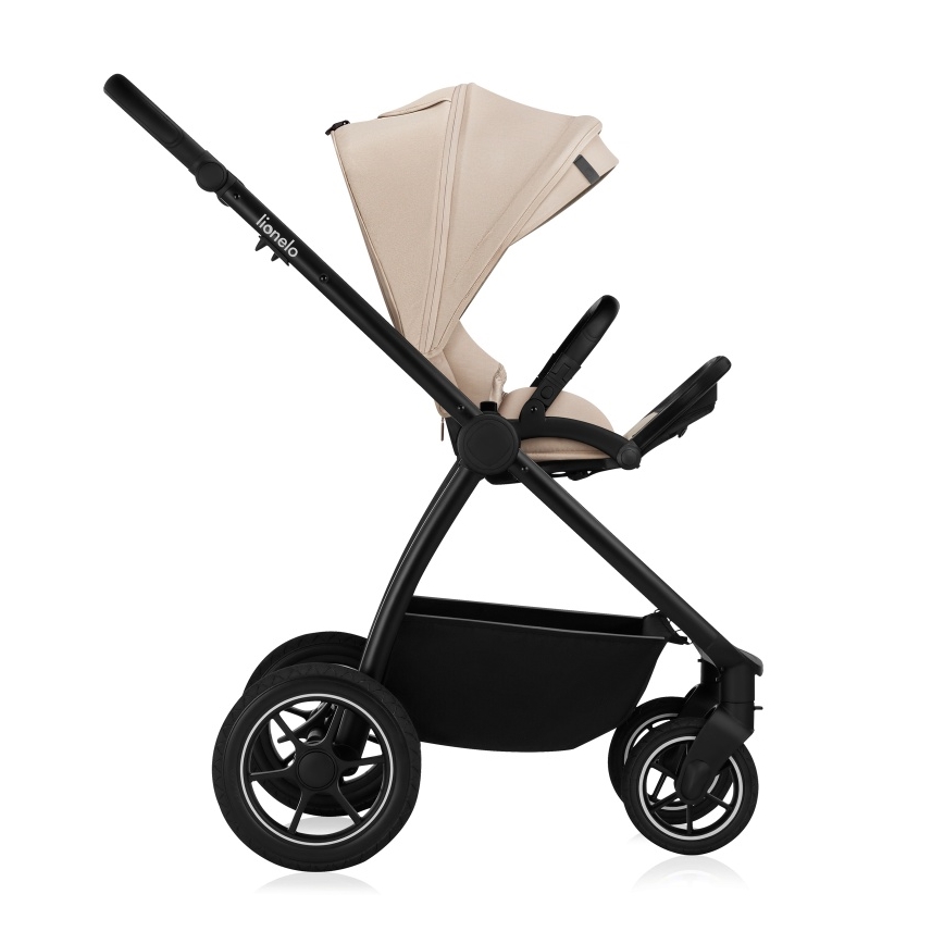 Lionelo - MERIL 3-in-1 yhdistelmävaunut, hiekansävyinen beige