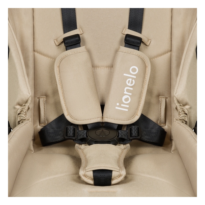 Lionelo - MERIL 3-in-1 yhdistelmävaunut, hiekansävyinen beige