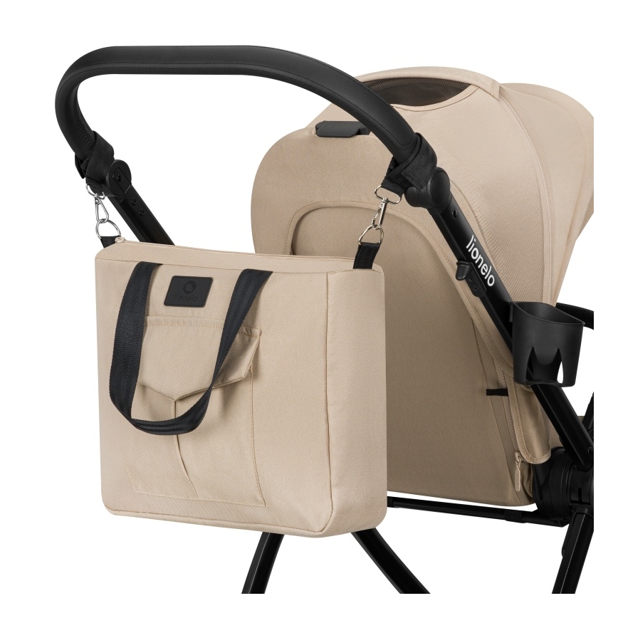 Lionelo - MERIL 3-in-1 yhdistelmävaunut, hiekansävyinen beige