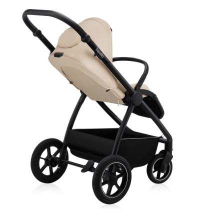Lionelo - MERIL yhdistelmävaunut 2‑in‑1 Beige Sand