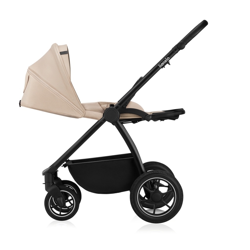 Lionelo - MERIL yhdistelmävaunut 2‑in‑1 Beige Sand