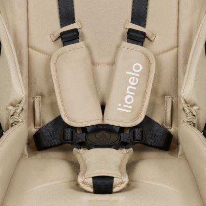 Lionelo - MERIL yhdistelmävaunut 2‑in‑1 Beige Sand