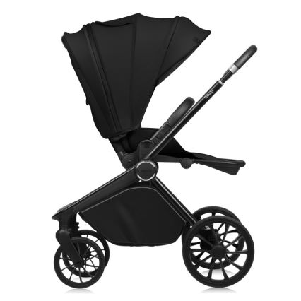 Lionelo - MIKA PLUS 2-in-1 yhdistelmävaunut Musta Onyx