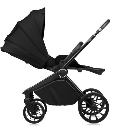 Lionelo - MIKA PLUS 2-in-1 yhdistelmävaunut Musta Onyx