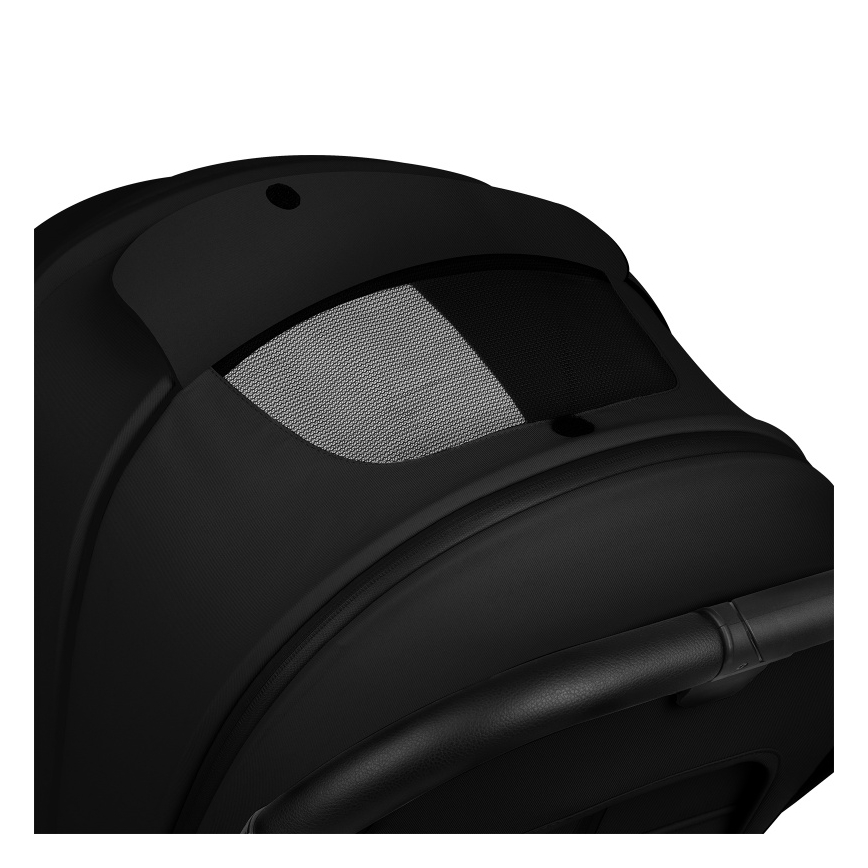 Lionelo - MIKA PLUS 2-in-1 yhdistelmävaunut Musta Onyx
