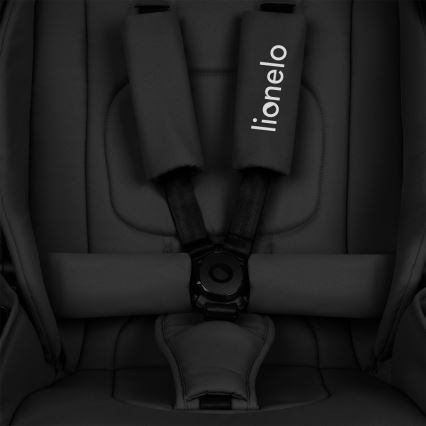 Lionelo - MIKA PLUS 2-in-1 yhdistelmävaunut Musta Onyx