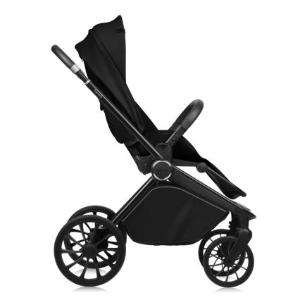 Lionelo - MIKA PLUS 2-in-1 yhdistelmävaunut Musta Onyx