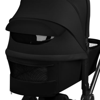 Lionelo - MIKA PLUS 2-in-1 yhdistelmävaunut Musta Onyx