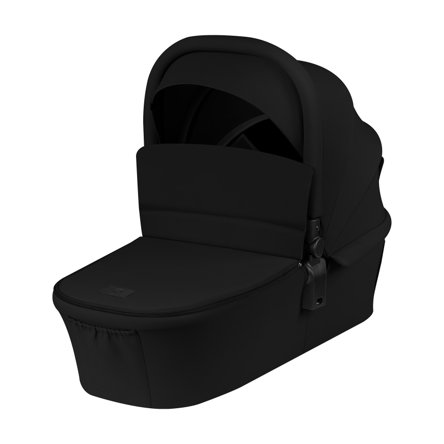 Lionelo - MIKA PLUS 2-in-1 yhdistelmävaunut Musta Onyx