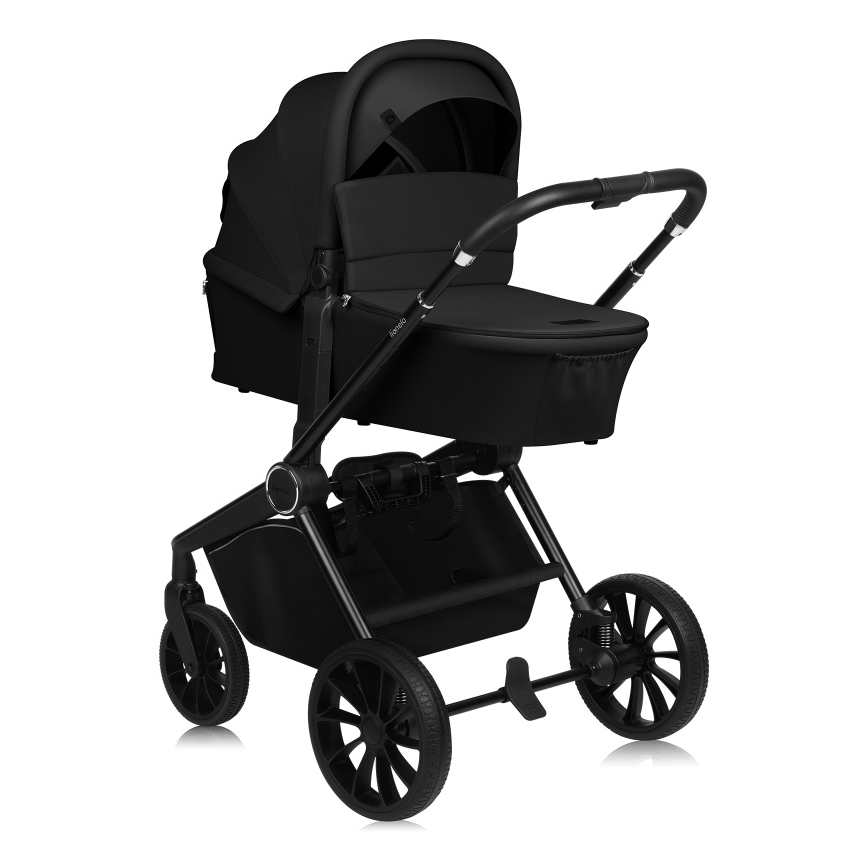 Lionelo - MIKA PLUS 3-in-1 yhdistelmävaunut, Black Onyx