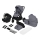 Lionelo - MIKA PLUS 3-in-1 yhdistelmävaunut Grey Stone