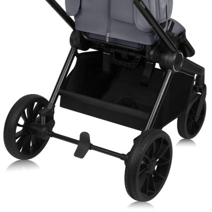 Lionelo - MIKA PLUS 3-in-1 yhdistelmävaunut Grey Stone