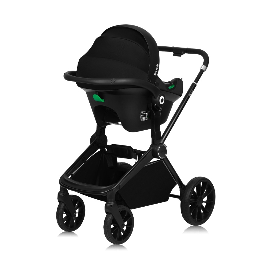 Lionelo - MIKA PLUS 3-in-1 yhdistelmävaunut Grey Stone