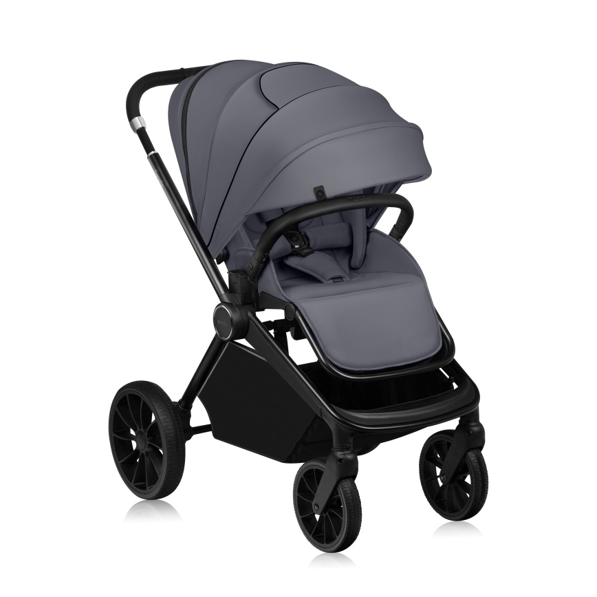 Lionelo - MIKA PLUS 3-in-1 yhdistelmävaunut Grey Stone