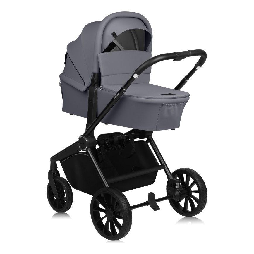 Lionelo - MIKA PLUS 3-in-1 yhdistelmävaunut Grey Stone