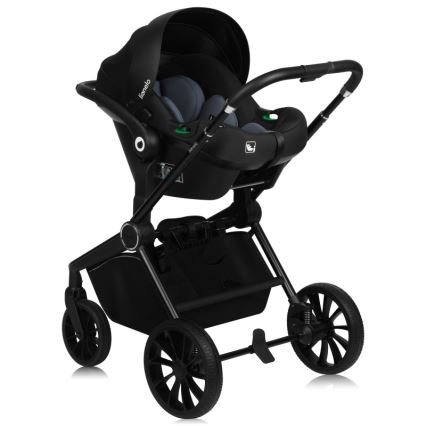 Lionelo - MIKA PLUS 3-in-1 yhdistelmävaunut Grey Stone