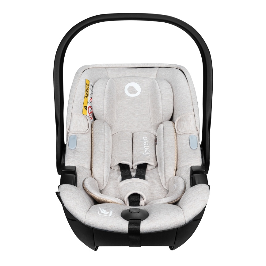 Lionelo - MOXIE i-Size turvaistuin 40-87 cm, beige hiekka