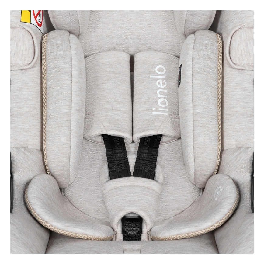 Lionelo - MOXIE i-Size turvaistuin 40-87 cm, beige hiekka