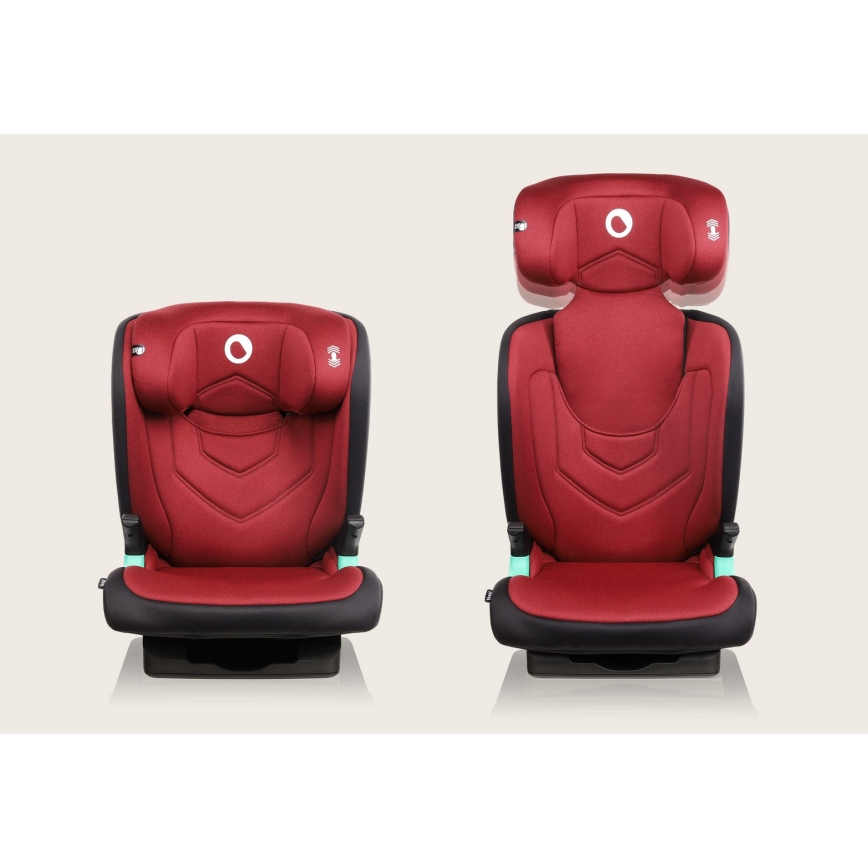 Lionelo - NEAL i-Size turvaistuin 100-150 cm burgundinpunainen