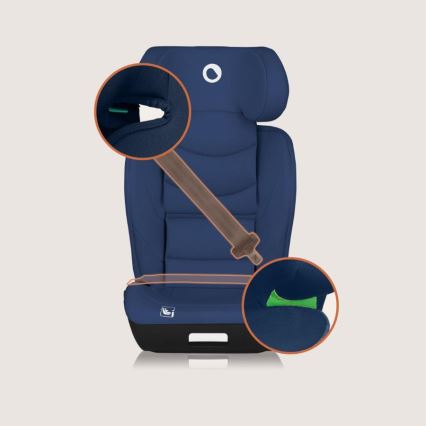 Lionelo - NEAL i-Size turvaistuin 100-150 cm laivastonsininen