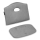 Lionelo - Pehmuste lasten ruokatuoliin FLORIS CUSHION Grey Stone