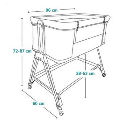 Lionelo - Pinnasänky 2in1 LUNA beige