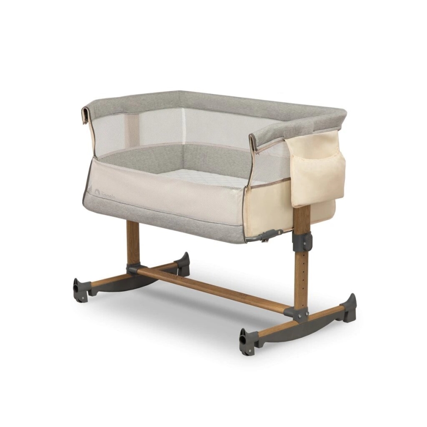 Lionelo - Pinnasänky 3in1 LEONIE harmaa/beige