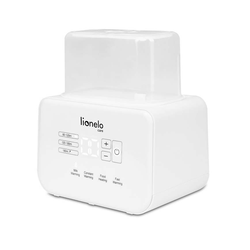 Lionelo - Pullonlämmitin THERMUP DOUBLE 250W/230V valkoinen