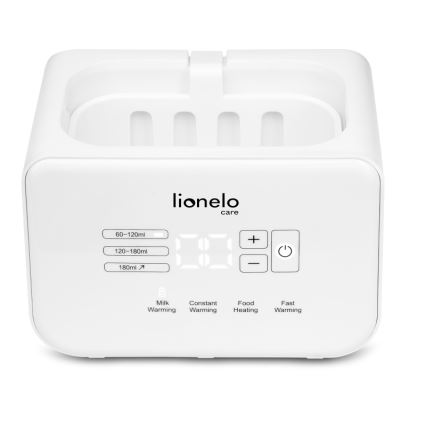 Lionelo - Pullonlämmitin THERMUP DOUBLE 250W/230V valkoinen