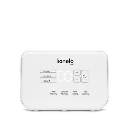 Lionelo - Pullonlämmitin THERMUP DOUBLE 250W/230V valkoinen