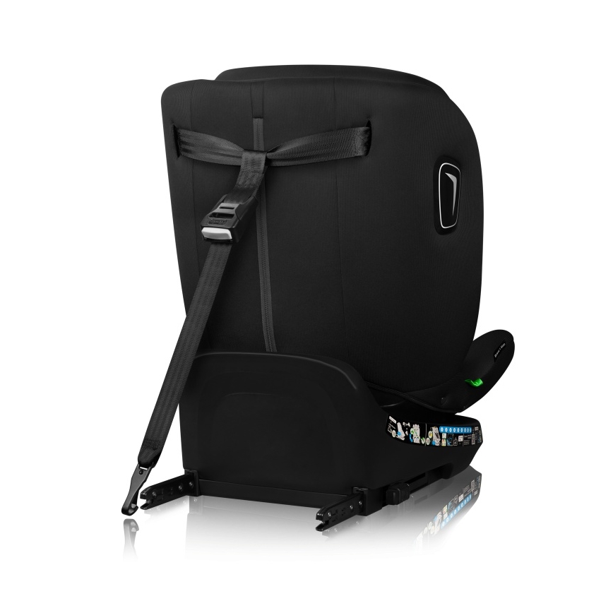 Lionelo - Pyörivä turvaistuin jalustalla BRAVE i-Size 40-150 cm Black Carbon