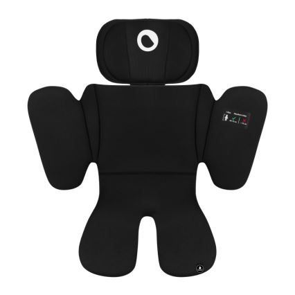 Lionelo - Pyörivä turvaistuin jalustalla BRAVE i-Size 40-150 cm Black Carbon