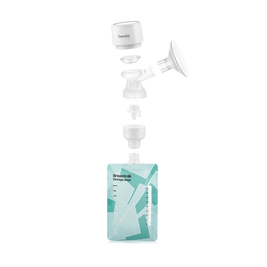 Lionelo - Sähköinen ladattava rintapumppu FIDI ONE 5V 1000 mAh 180 ml