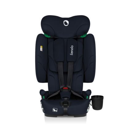Lionelo - Taitettava turvaistuin NELLY i-Size 76-150 cm Laivastonsininen