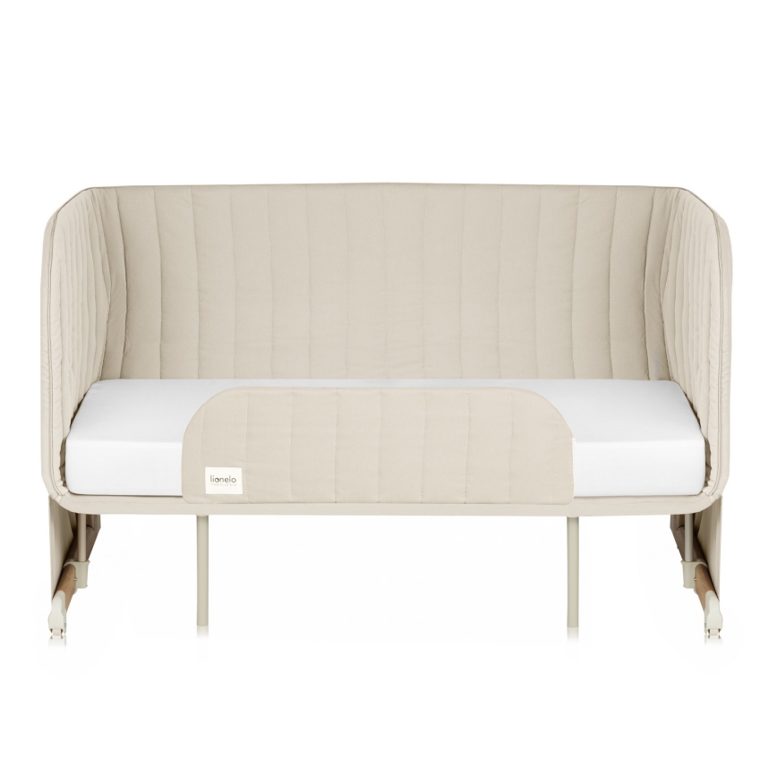 Lionelo - THOMI PLUS 5-in-1 muunneltava vauvan pinnasänky, beige hiekka