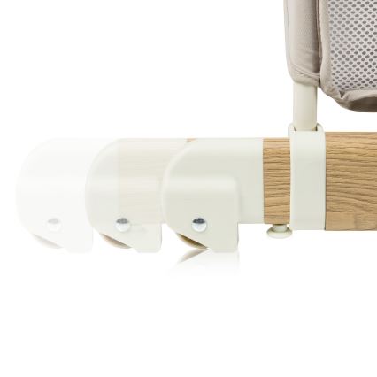 Lionelo - THOMI PLUS 5-in-1 muunneltava vauvan pinnasänky, beige hiekka