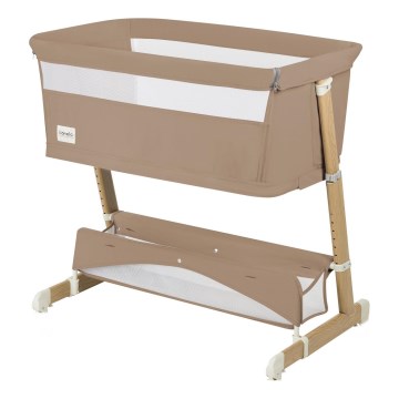 Lionelo - THOMI PLUS 5-in-1 vauvansänky, beige karamelli