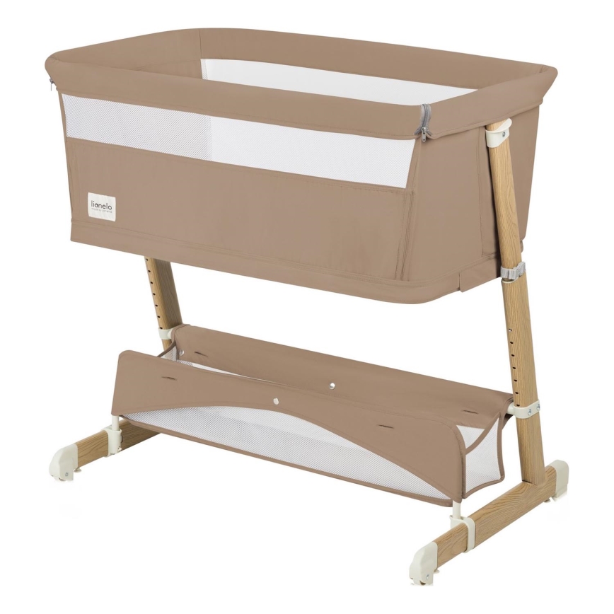 Lionelo - THOMI PLUS 5-in-1 vauvansänky, beige karamelli