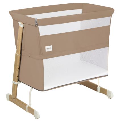 Lionelo - THOMI PLUS 5-in-1 vauvansänky, beige karamelli