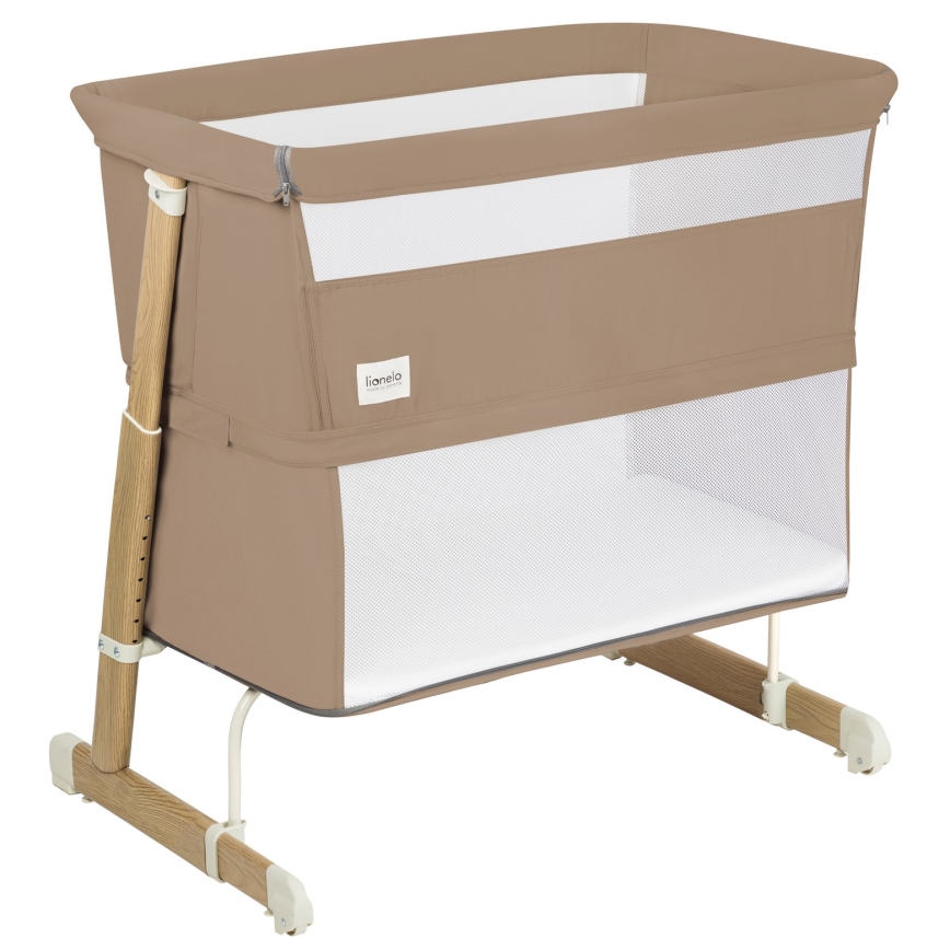 Lionelo - THOMI PLUS 5-in-1 vauvansänky, beige karamelli