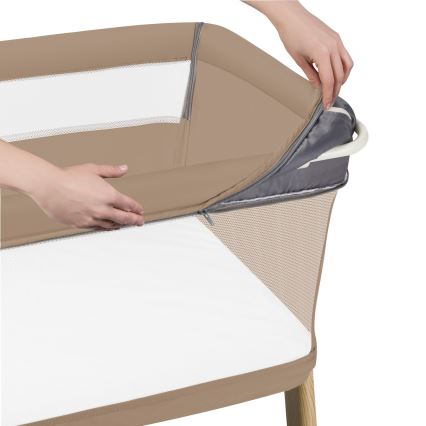 Lionelo - THOMI PLUS 5-in-1 vauvansänky, beige karamelli