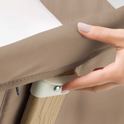 Lionelo - THOMI PLUS 5-in-1 vauvansänky, beige karamelli