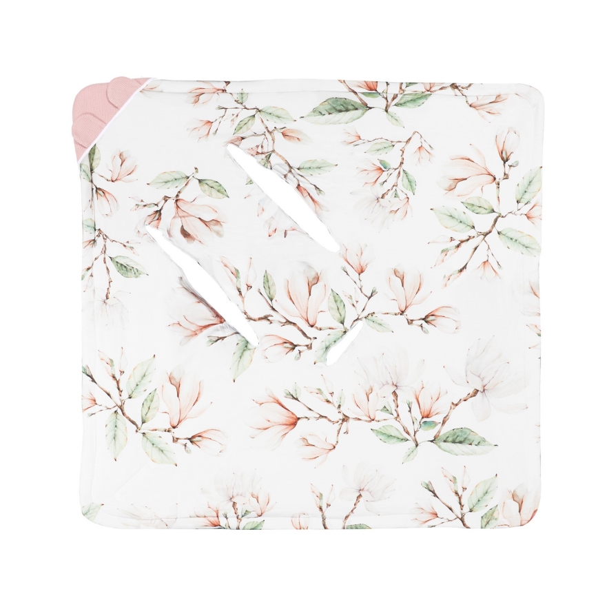 Lionelo - TRAVEL SWADDLE, turvakaukaloon sopiva kääre 90x90 cm beige magnolia