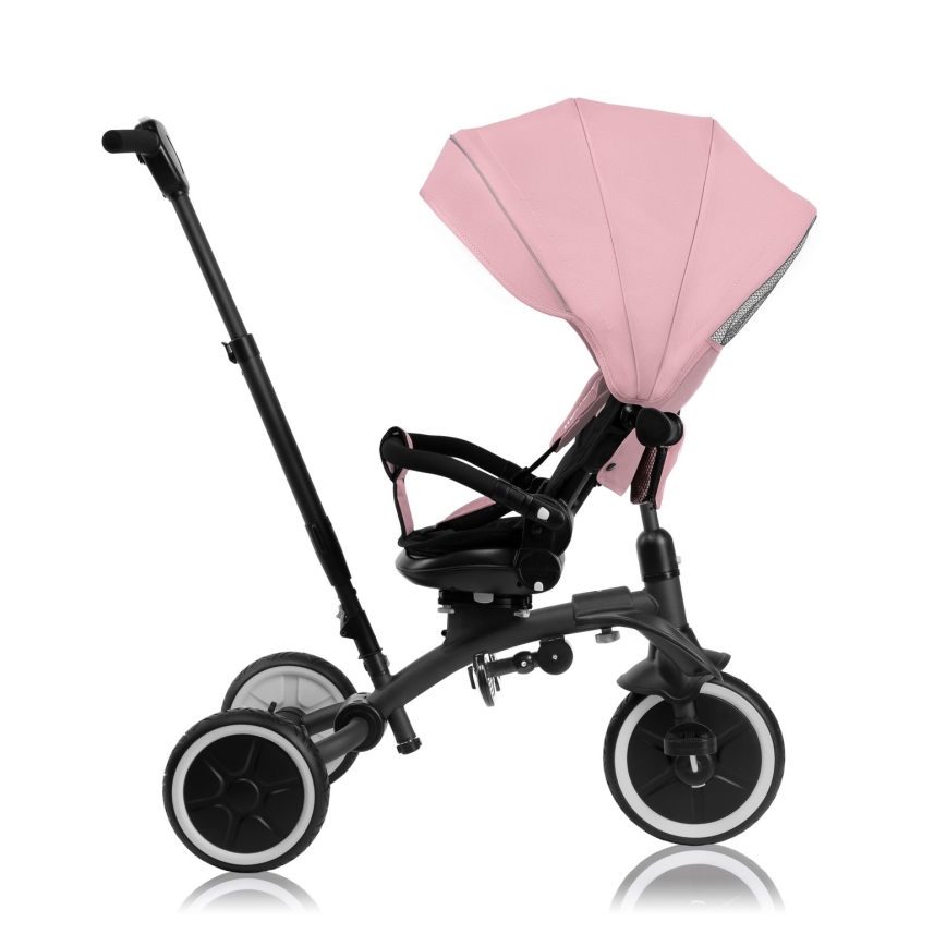 Lionelo - TRIS PLUS lasten kolmipyörä Pink Rose